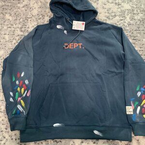Gallery Dept Paint Splatter Hoodie Men's Large, Medium